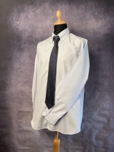Camicia Righe Azzurre