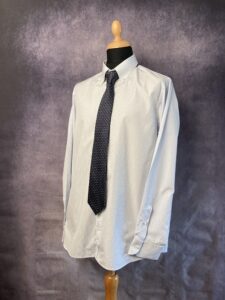 Camicia Righe Azzurre