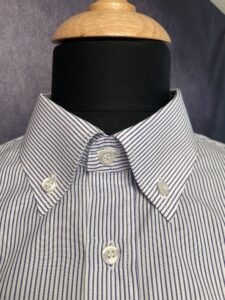 Camicia Righe Blu su misura