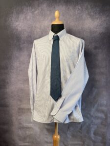 Camicia Righe Blu su misura