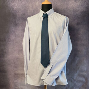 Camicia Righe Blu su misura