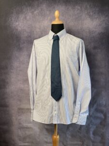 Camicia Righe Blu su misura