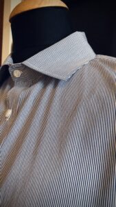 Camicia Righe Blu su misura