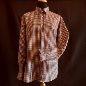 Camicia Quadretti Rosso-Blu su misura