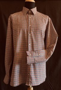 Camicia Quadretti Rosso-Blu su misura